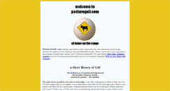 Desktop Screenshot of form.pasturegolf.com